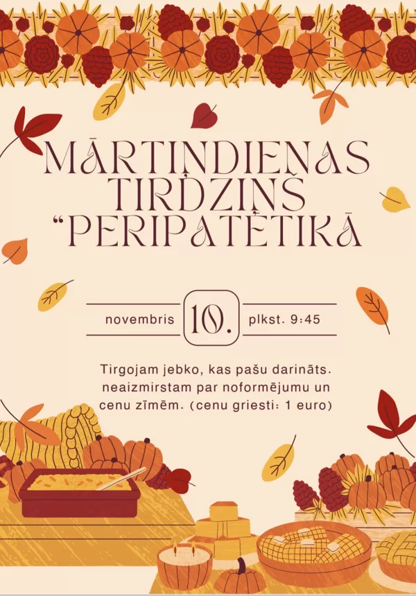 Mārtiņdienas tirdziņš skolā